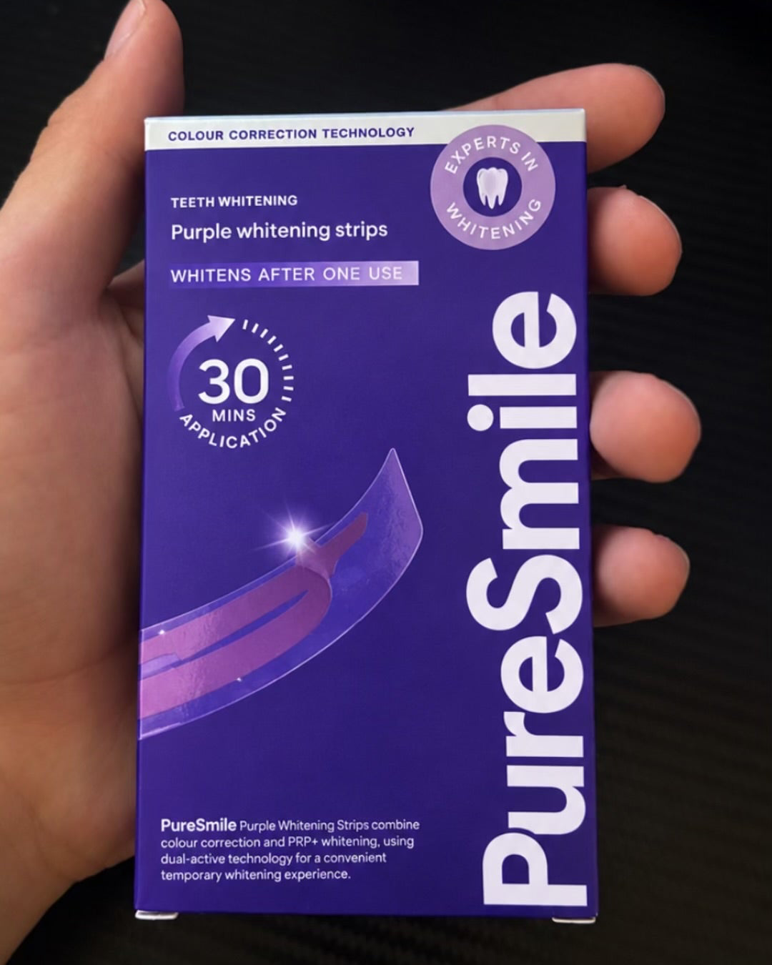 PureSmile™ Whitening Strips | A Brighter Smile Starts With One Use.