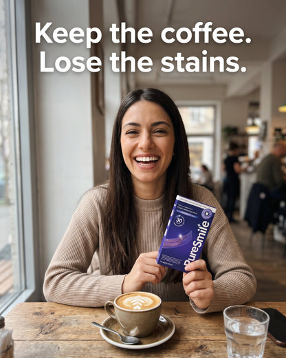 PureSmile™ Whitening Strips | A Brighter Smile Starts With One Use.