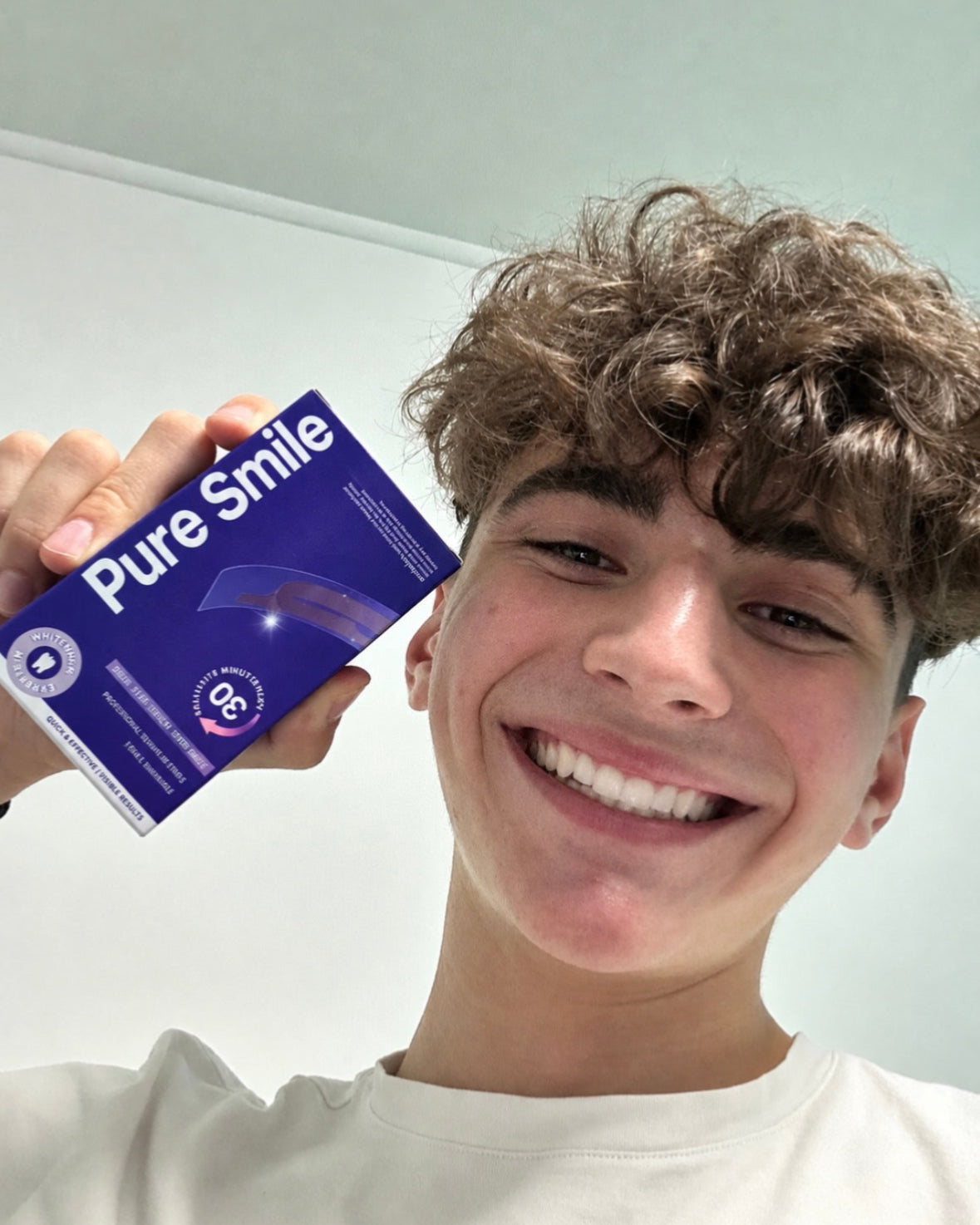 PureSmile™ Whitening Strips | A Brighter Smile Starts With One Use.